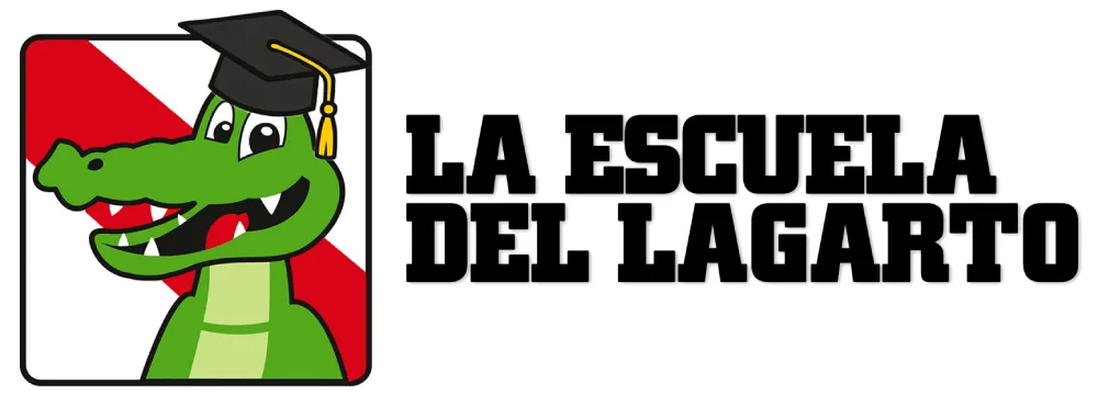 La Escuela del Lagarto - Logo completo