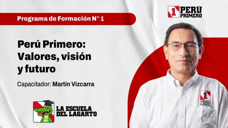 Perú Primero: valores, visión y futuro
